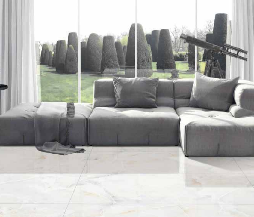 Infinity Bel Onyx Bianco - 60 x 120 cm - Poli-Brillant
