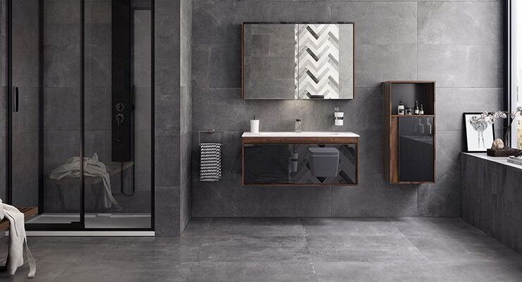 Vitra - Ice Smoke       40 x 80 cm