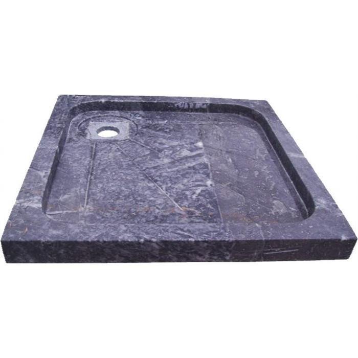 Receveur de douche en marbre bleu pierre