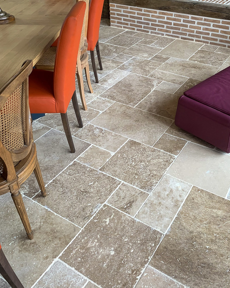 TRAVERTIN FONCER MİXTE  103