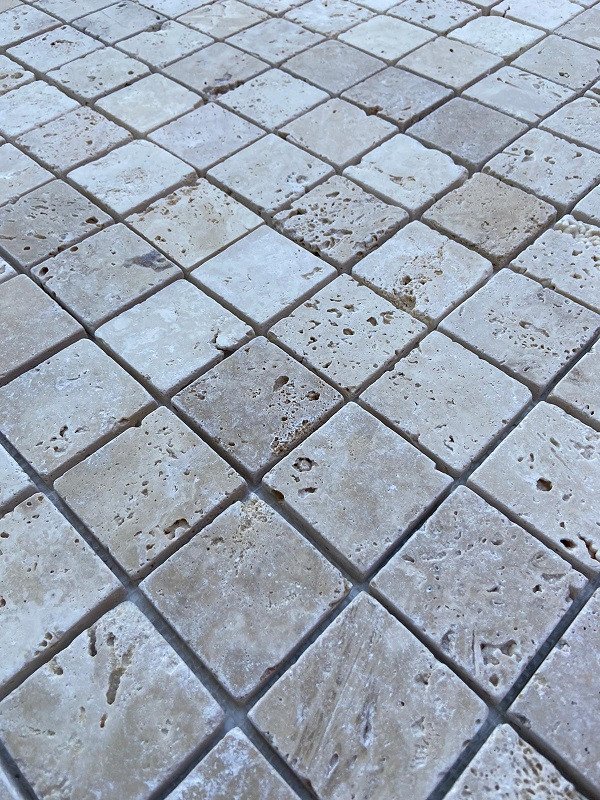 Classic Travertine Tumbled Mosaic 30,5x30,5cm